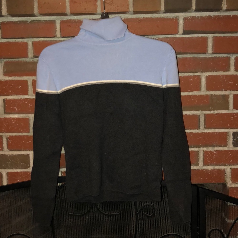 Long sleeve turtleneck sweater